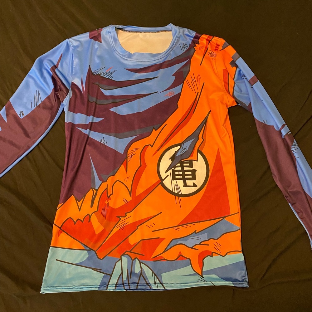 Dragon ball dry fit long sleeve